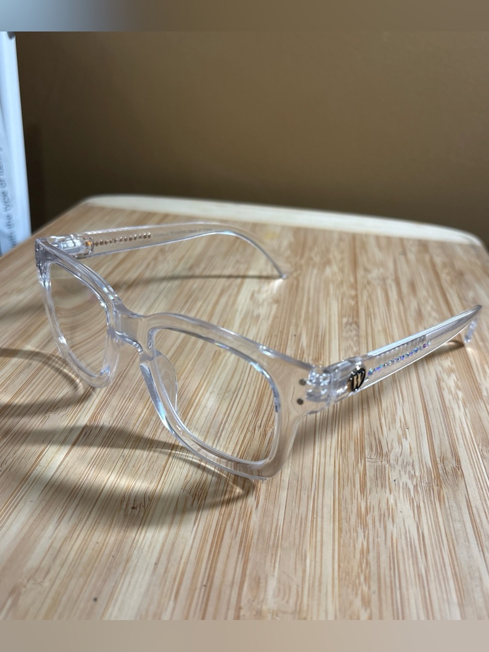 Charles Winston Glasses RE003-CLEAR + 1.5. 50  20-150